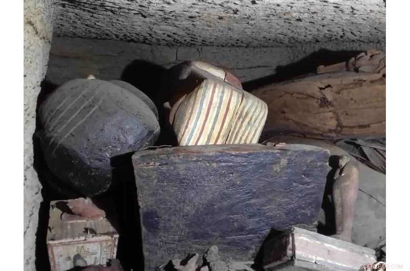 Egyptian Archaeologists Discover 27 Ancient Coffins Near Saqqara s Step Pyramid