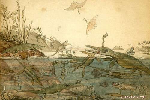 New Study Uncovers How Ancient Reptiles Shared the Riches of Mesozoic Seas