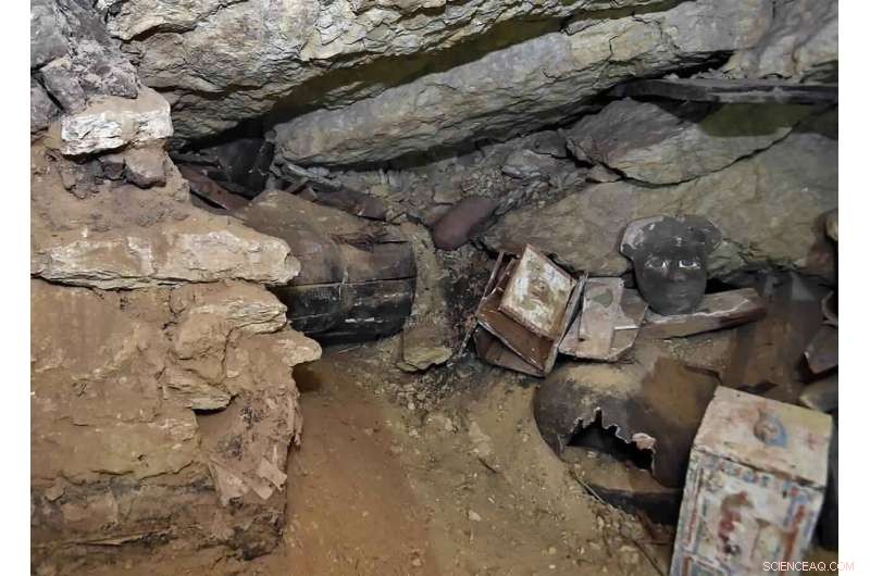 Egypt Uncovers Fresh Trove of Ancient Coffins in Saqqara Necropolis