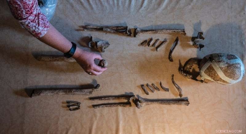 German Excavation Reveals 5,000-Year-Old  Lady of Bietikow  Skeleton, Shedding Light on Neolithic Life