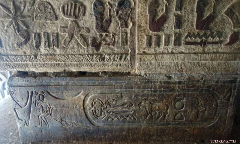 Scientists Reclaim Vibrant Pigments of 2,000-Year-Old Esna Temple Inscriptions