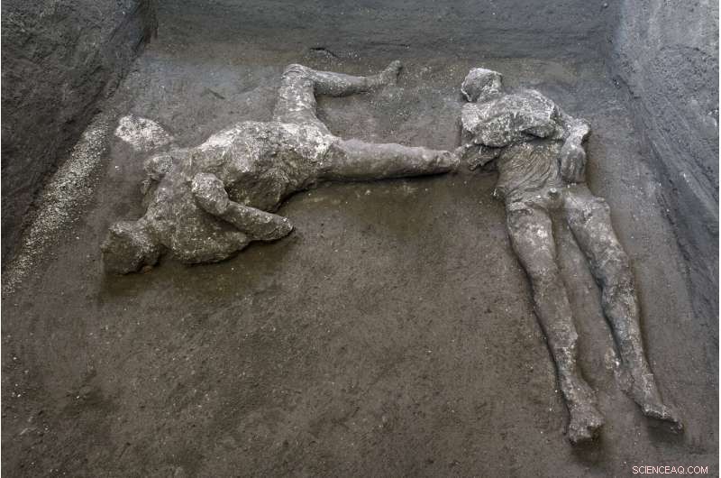 Man and Slave Casts Unearthed in Pompeii: A Glimpse into a 2,000-Year-Old Escape
