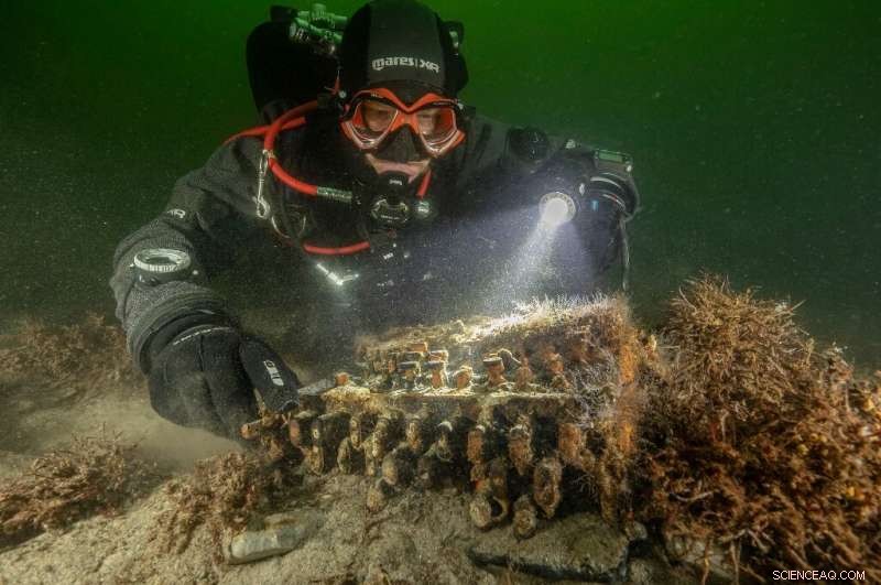 Historic WWII Enigma Machine Found in Baltic Sea by German Divers