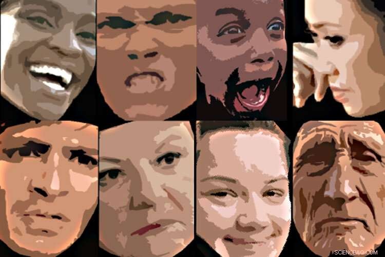 16 Universal Facial Expressions: How Emotions Cross Borders