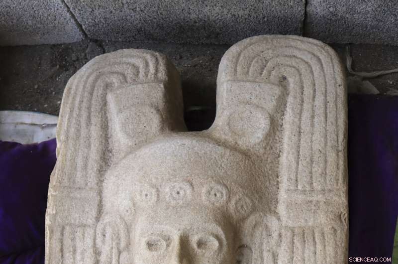 Historic Discovery: Six-Foot Female Statue Unearthed by Mexican Farmers in Veracruz Citrus Grove