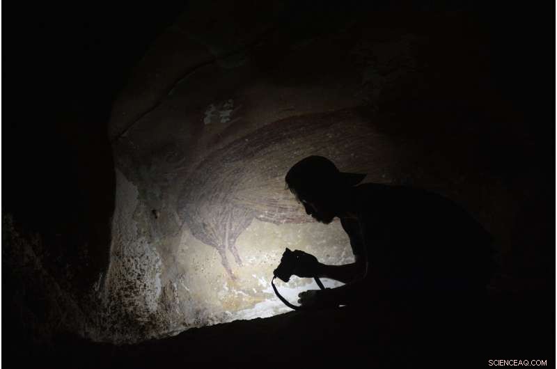 Indonesia’s Leang Tedongnge Cave Reveals World’s Oldest Known Pig Painting, Dating Back 45,500 Years
