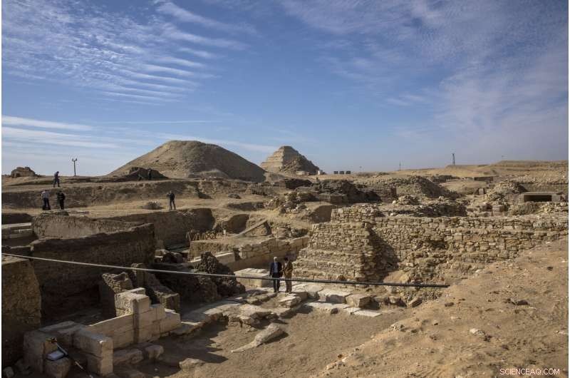 Egypt Reveals Ancient Funerary Temple in Saqqara Necropolis