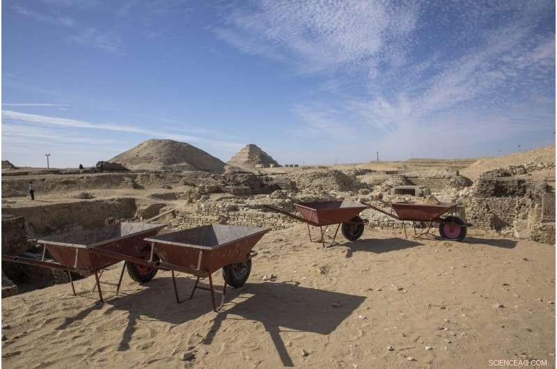 Egypt Reveals Ancient Funerary Temple in Saqqara Necropolis