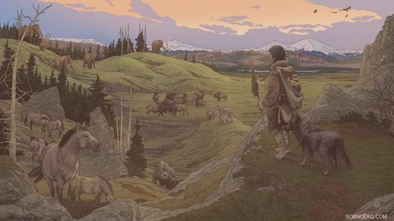 New Research Suggests First American Settlers Traveled with Dogs