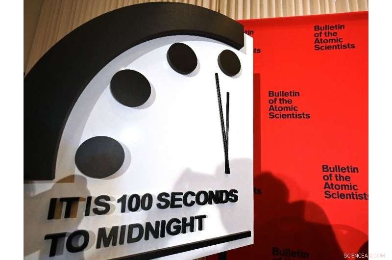 Doomsday Clock Remains at 100 Seconds to Midnight Amid Pandemic, Nuclear Threats & Climate Crisis