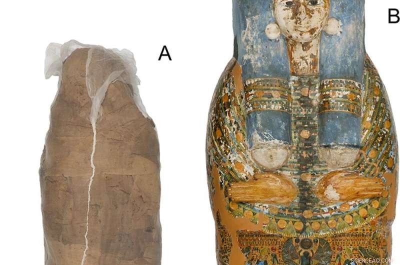 New Research Reveals Rare Mud Carapace Treatment in an Ancient Egyptian Mummy