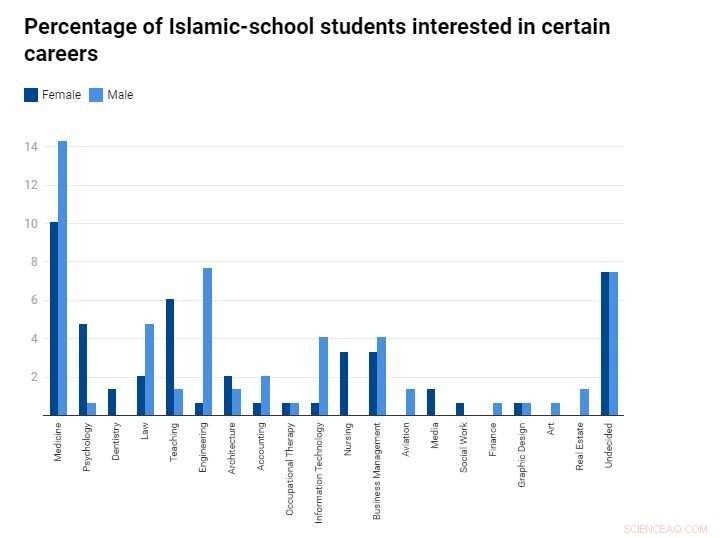 High Enrollment in Math and Science Among Islamic School Students May Narrow Career Choices