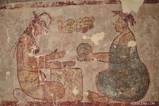 Maya Mural Reveals First Evidence of Salt Trade at Calakmul Marketplace, 2,500 Years Ago