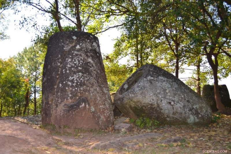 Unveiling Laos  Massive Stone Jars: Ancient Funerary Artifacts Revealed