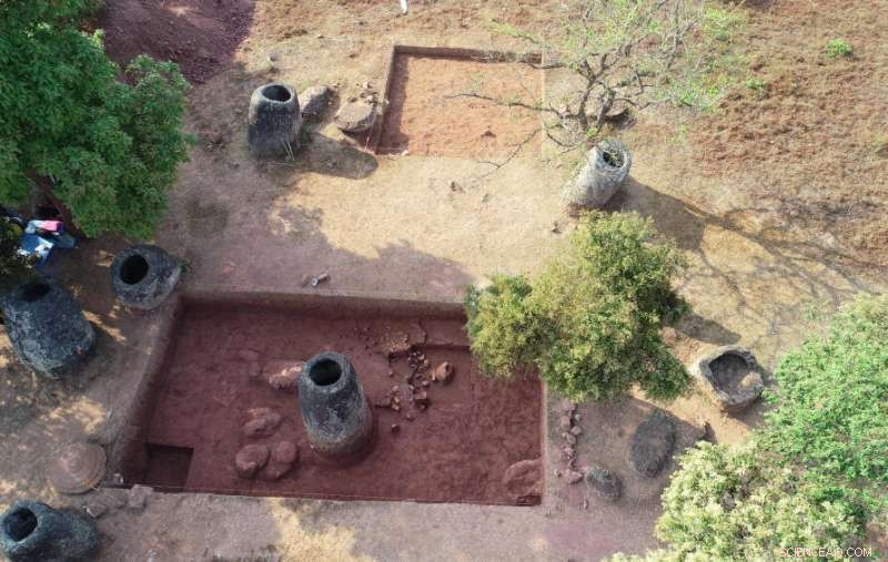 Unveiling Laos  Massive Stone Jars: Ancient Funerary Artifacts Revealed