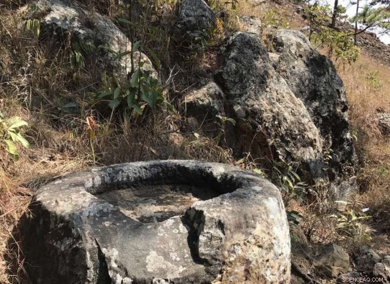 Unveiling Laos  Massive Stone Jars: Ancient Funerary Artifacts Revealed