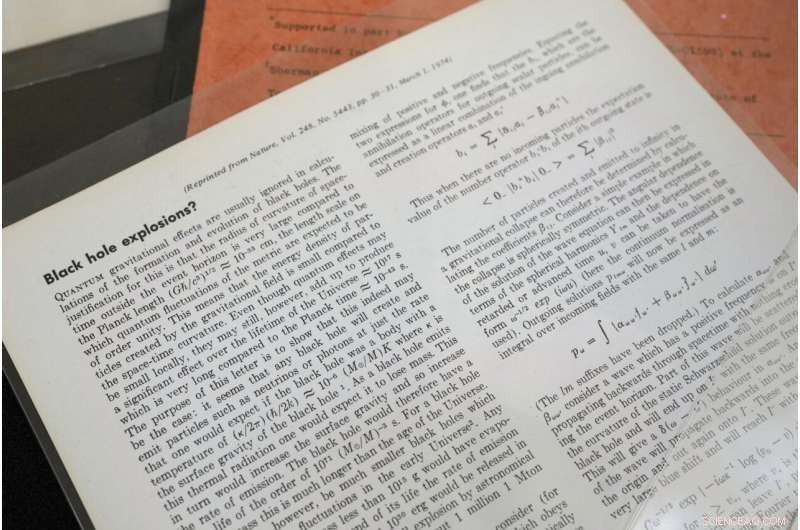 Stephen Hawking’s Office & Archive Secured by UK Museums – Now Open to the Public