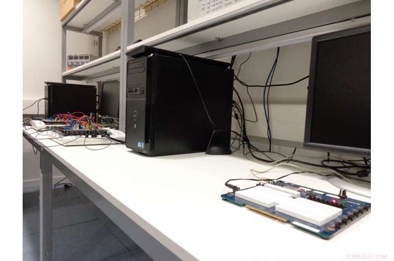 Remote Lab: Real-Time Experiments with Live Electronics and Communications Equipment