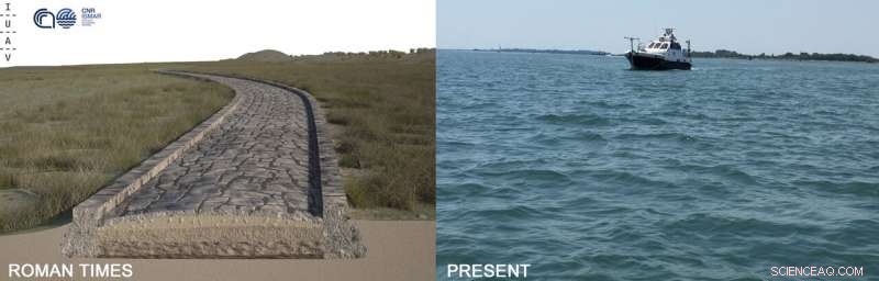 Ancient Roman Road Unearthed Beneath Venice Lagoon, Revealing Lost Settlements