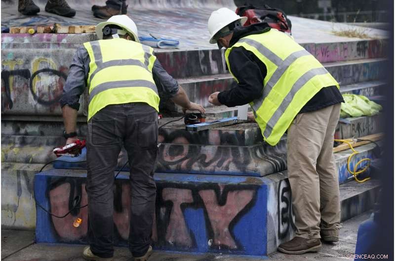 Search for 1887 Confederate Statue Time Capsule Paused as Teams Move Base Section
