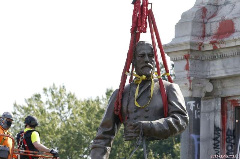 Search for 1887 Confederate Statue Time Capsule Paused as Teams Move Base Section