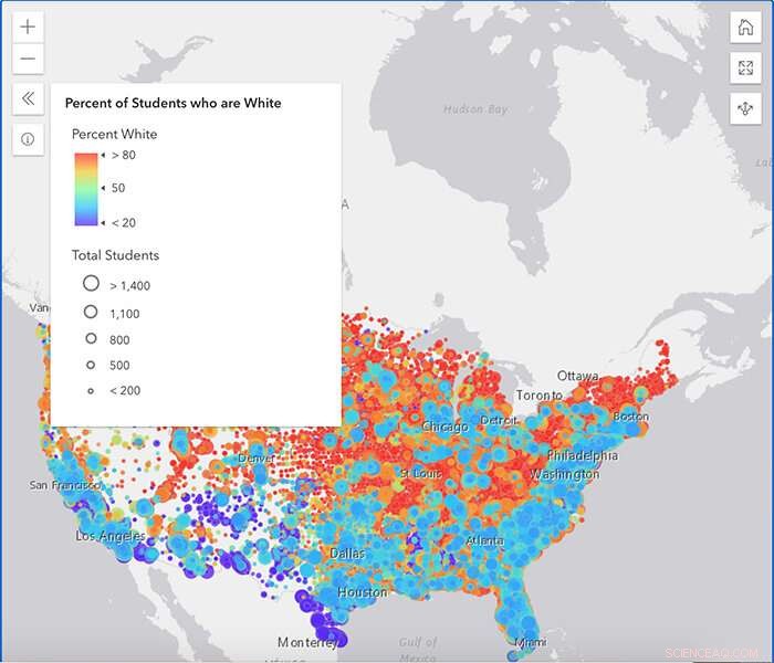 Explore U.S. School Segregation with Interactive Maps—A University of Kansas Research Tool