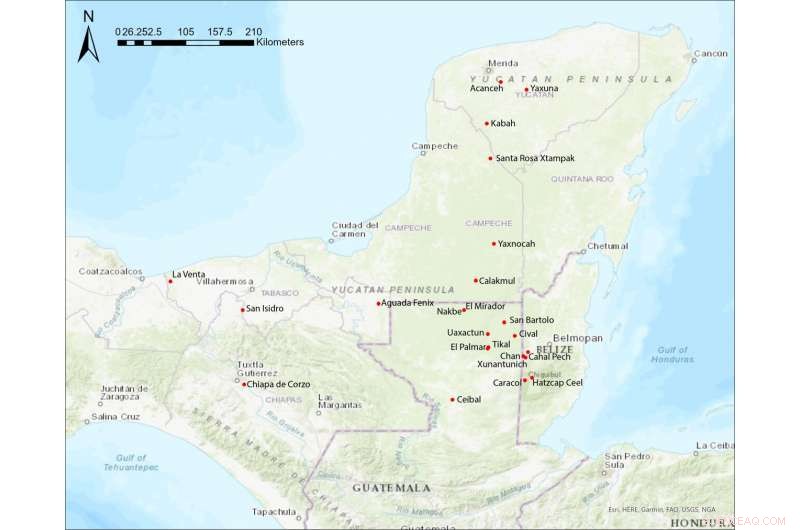 Maya Rulers Imprint Their Legacy on Monumental Complexes