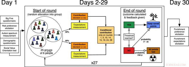 The Impact of Collective Risk on Social Norm Adoption