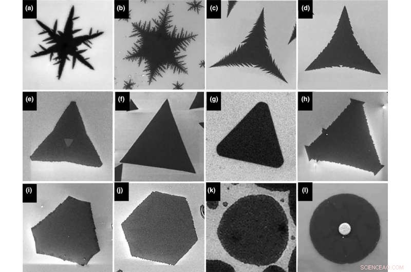Mapping Crystal Shapes Accelerates Development of 2‑D Materials