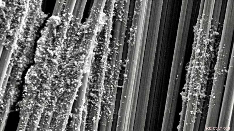 Wood Waste-Derived Nanocrystals Enhance Toughness of Carbon-Fiber Composites