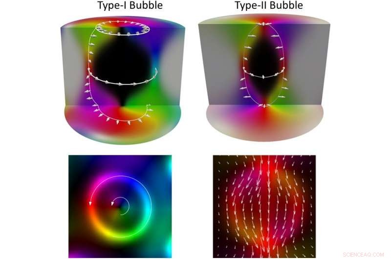 Investigating the Magnetic Properties of Complex Vortex-like Structures