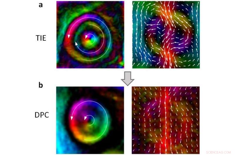 Investigating the Magnetic Properties of Complex Vortex-like Structures