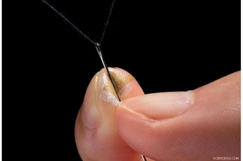 Ultra-Thin, Skin-Mounted Pressure Sensor for Precise Touch and Motion Detection