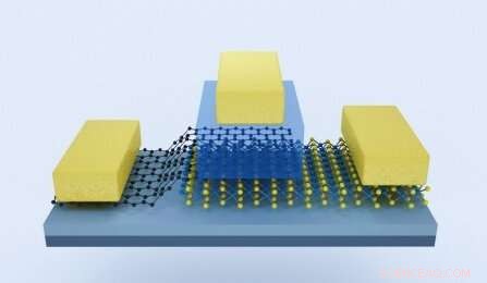 Atom‑Thin Transistor Operates at Half the Voltage of Conventional Semiconductors, Enhancing Current Density