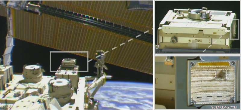 Acoustic Smart Fabric on ISS Captures Space Dust and Enhances Astronaut Interaction