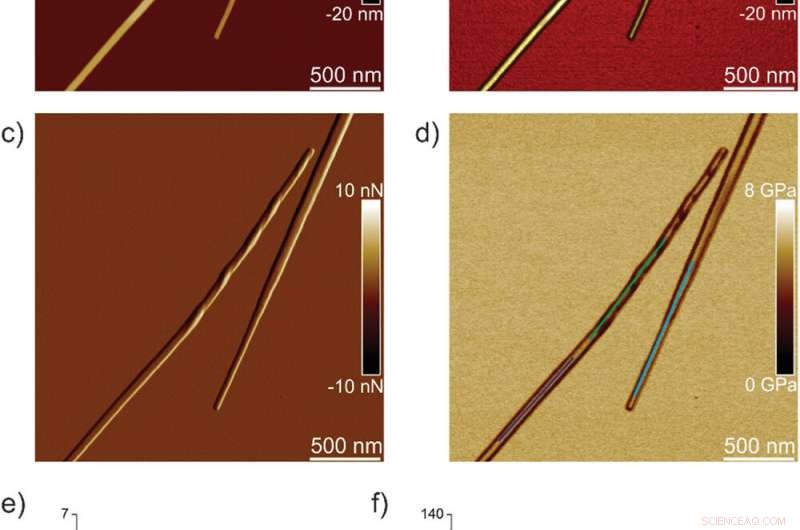 Evolution of Single Amyloid Fibrils into Microcrystals: A Nanomechanical Insight