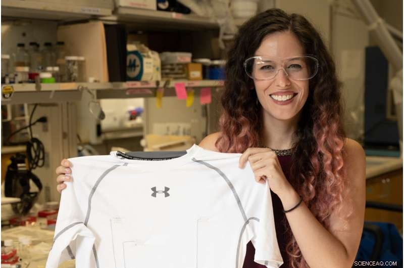 Smart Shirt with Carbon Nanotube Fibers Gives Precise EKG & Heart Rate Monitoring
