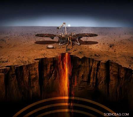 Caltech Engineers Demonstrate InSight Lander s Self-Hammering Capability for Mars Soil Penetration