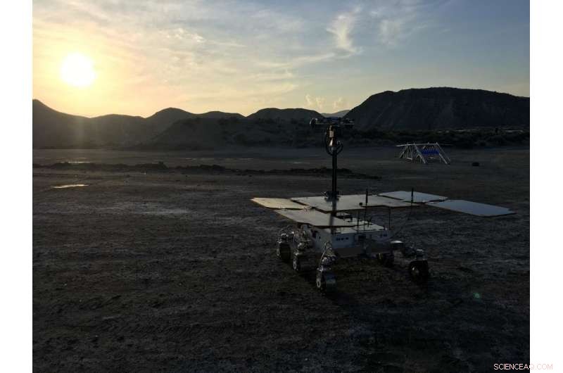 ExoMars Rover Prototype  Charlie  Wraps Up Field Trials in Spain