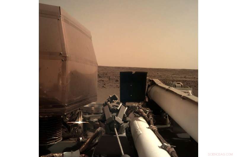 InSight Captures Martian Surface on First Landing Day