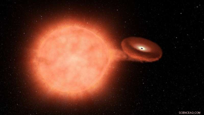 International Team Captures First Detailed Glimpse of a White Dwarf s Final Moments