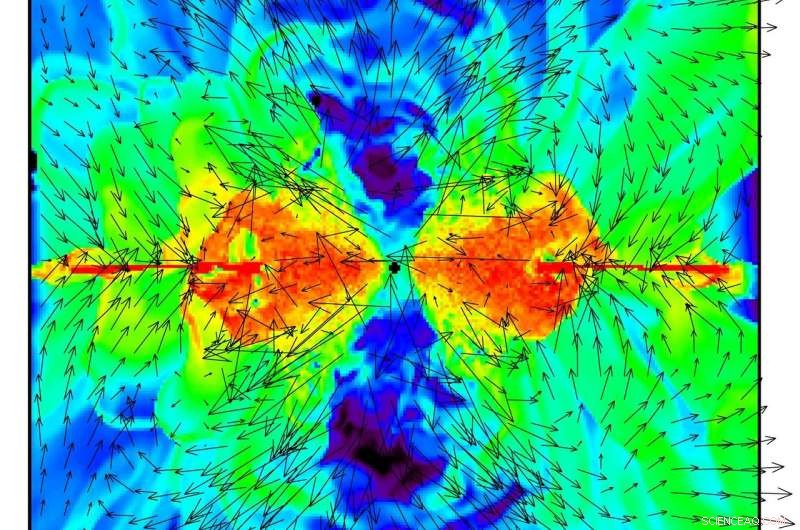 Black Hole Donuts Revealed as Dynamic Gas Fountains