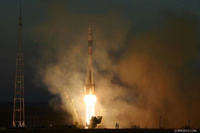 Soyuz Rocket Successfully Launches Crew to ISS After October Failure