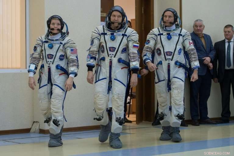 Soyuz Rocket Successfully Launches Crew to ISS After October Failure