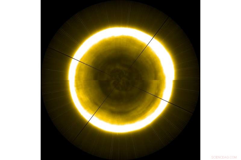 Proba‑2’s Artificial View of the Solar North Pole