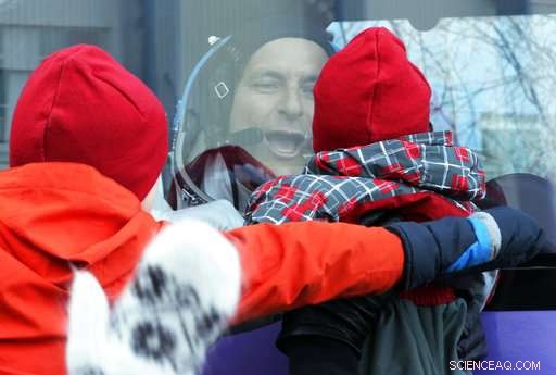 Three Astronauts Launch to the International Space Station