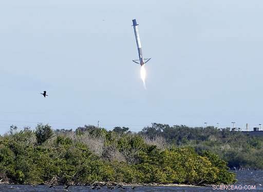 Falcon 9 Booster Misfires: Christmas Turkey, Fruitcake, and Cranberry Sauce Head to Space Station