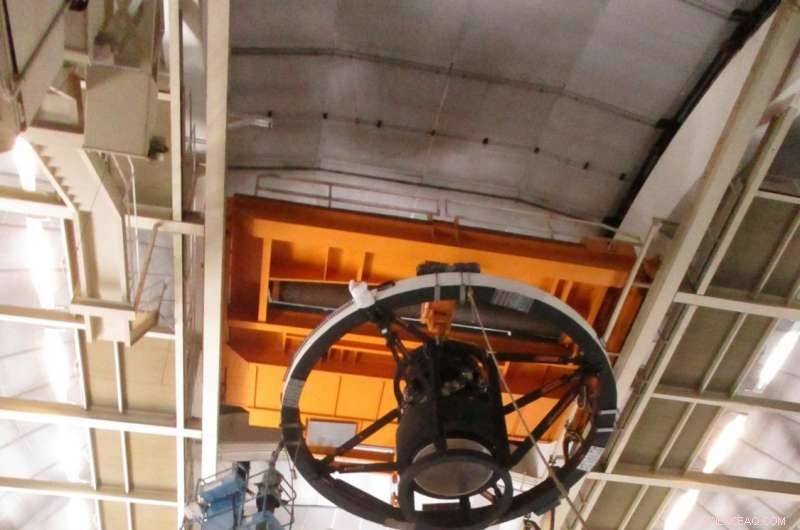 Dark Energy Spectroscopic Instrument: Major Components Successfully Installed on Mayall Telescope