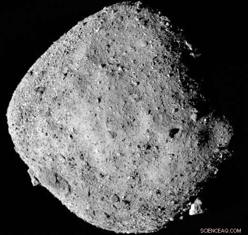 NASA’s First Look at Bennu Reveals Bouldery Surface