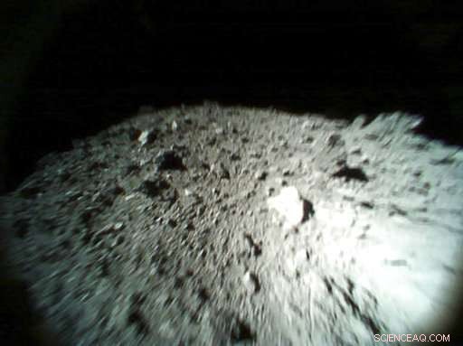 JAXA Rovers Capture Rocky Terrain on Asteroid Ryugu in Stunning Images